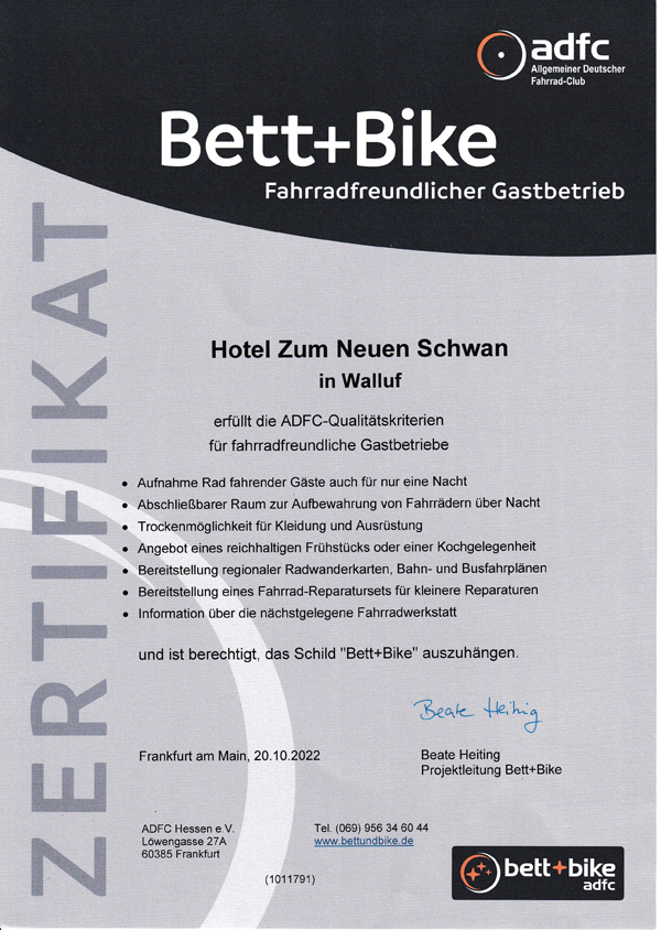 (c) Hotel-zum-neuen-Schwan.de, 65396 Walluf